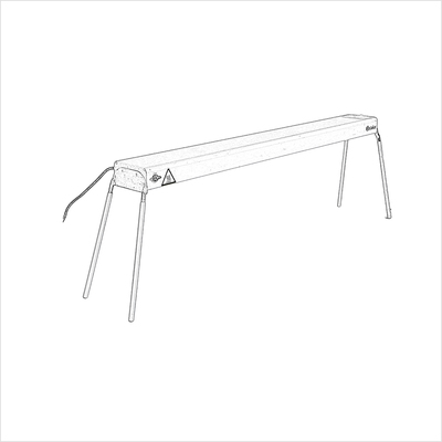 ../frankl24shop/Wärmebrücke groß 1,83 m (230V)